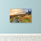 Landschap Schotland Schilderachtig Rolling Hills Canvas Afdruk (Insitu (Houten vloer))