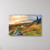 Landschap Schotland Schilderachtig Rolling Hills Canvas Afdruk (Voorkant)