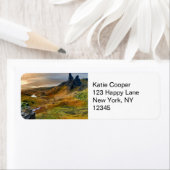 Landschap Schotland Schilderachtig Rolling Hills Etiket (Insitu)