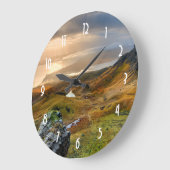 Landschap Schotland Schilderachtig Rolling Hills Grote Klok (Hoek)