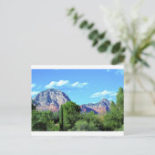 Landschap Sedona Mountain Briefkaart (Staand voorkant)