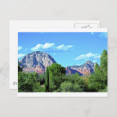 Landschap Sedona Mountain Briefkaart (Voorkant / Achterkant)