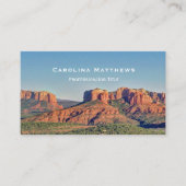 Landschap Sedona Visitekaartje (Voorkant)