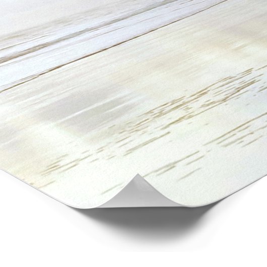 Landschap Serene Coastal Poster (Hoek)