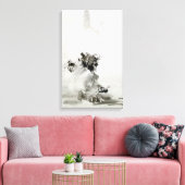 Landschap Sesshu Toyo Haboku-Sansui Canvas Afdruk (Insitu (Woonkamer))