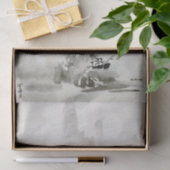 Landschap Sesshu Toyo Haboku-Sansui Tissuepapier (Geschenk)