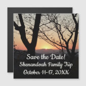 Landschap Shenandoah Sunset National Park (Voorkant / Achterkant)