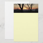 Landschap Shenandoah Sunset National Park Briefpapier (Voorkant / Achterkant)