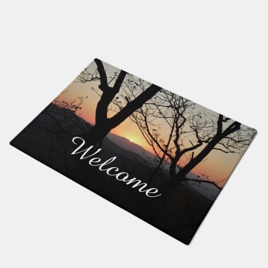 Landschap Shenandoah Sunset National Park Deurmat (Schuin)