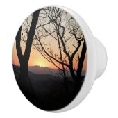 Landschap Shenandoah Sunset National Park Keramische Knop (Rechts)