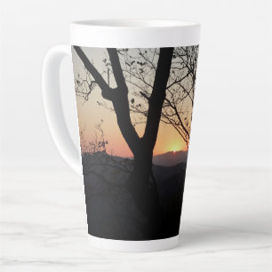 Landschap Shenandoah Sunset National Park Latte Mok