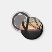 Landschap Shenandoah Sunset National Park Magneet (Voorkant / Achterkant)