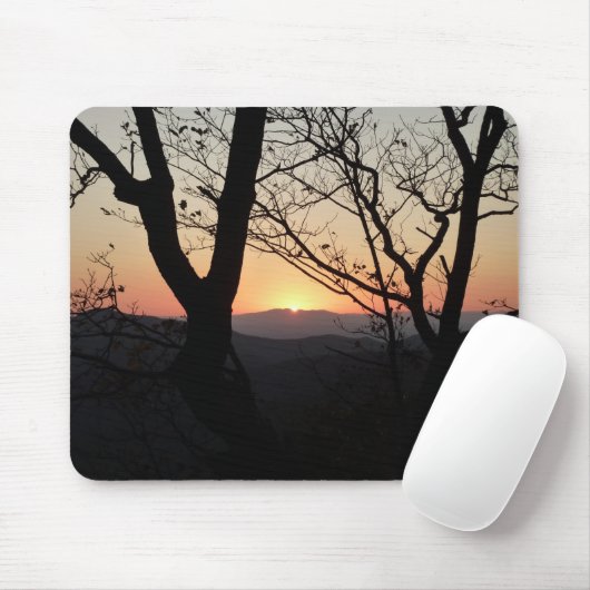 Landschap Shenandoah Sunset National Park Muismat (Met muis)
