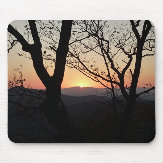 Landschap Shenandoah Sunset National Park Muismat (Voorkant)