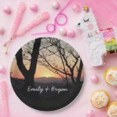 Landschap Shenandoah Sunset National Park Papieren Bordje (Feest)