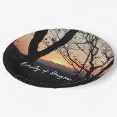 Landschap Shenandoah Sunset National Park Papieren Bordje (Gekanteld)