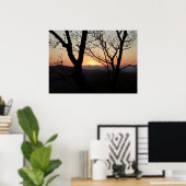 Landschap Shenandoah Sunset National Park Poster (Thuiskantoor)