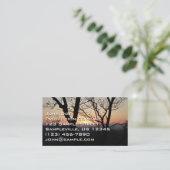 Landschap Shenandoah Sunset National Park Visitekaartje (Staand voorkant)