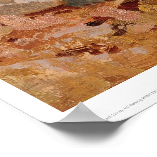 Landschap Sierra Nevada (0709A) Poster (Hoek)