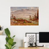 Landschap Sierra Nevada (0709A) Poster (Thuiskantoor)