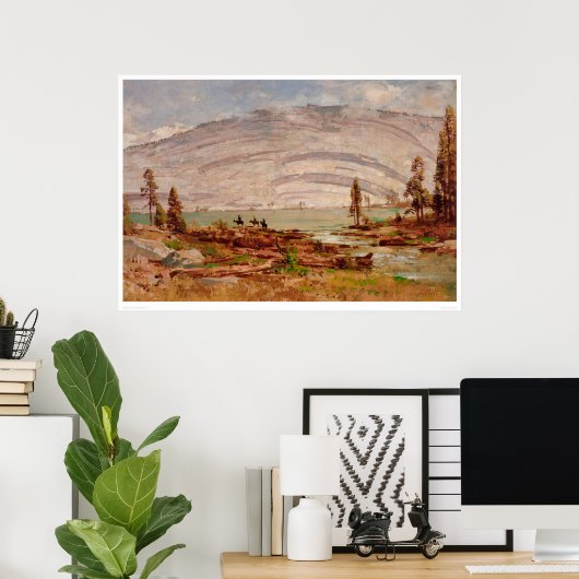 Landschap Sierra Nevada (0709A) Poster (Thuiskantoor)