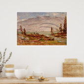 Landschap Sierra Nevada (0709A) Poster (Keuken)