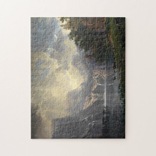 Landschap Sierra Nevada Albert Bierstadt Legpuzzel (Verticaal)