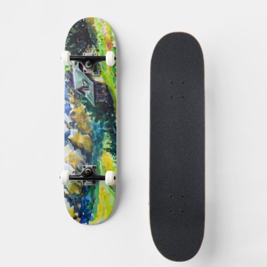 Landschap Skateboard (Voorkant)