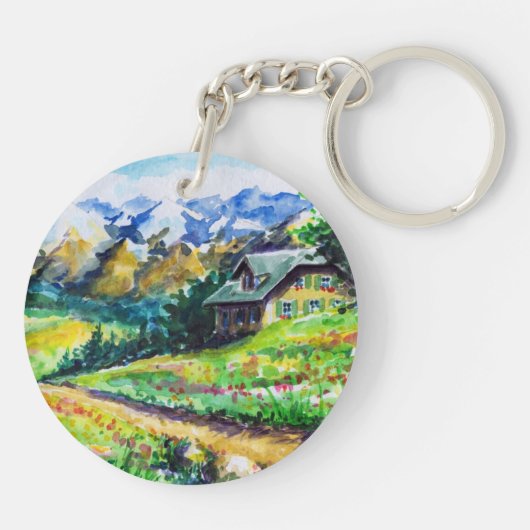 Landschap Sleutelhanger (Achterkant)