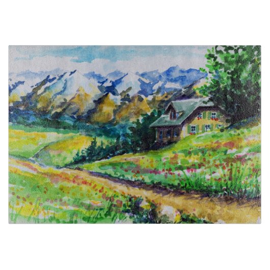 Landschap Snijplank (Voorkant)