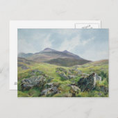 Landschap, Snowdon Briefkaart (Voorkant / Achterkant)