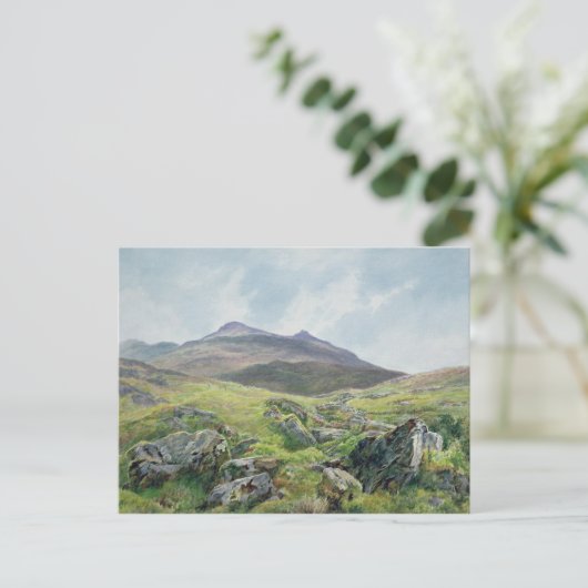 Landschap, Snowdon Briefkaart (Staand voorkant)