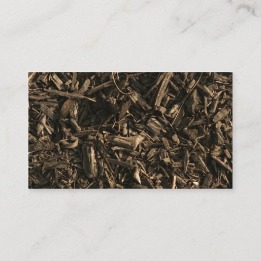 Landschap Soil Gardening Sod Topsoil Business Visitekaartje (Achterkant)