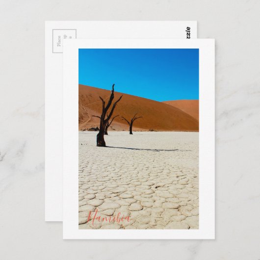 Landschap Sossusvlei Briefkaart (Voorkant / Achterkant)