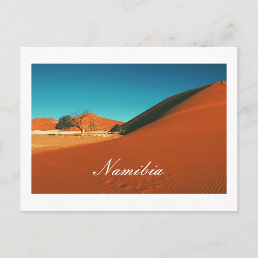 Landschap Sossusvlei Briefkaart (Voorkant)