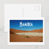 Landschap Sossusvlei Briefkaart (Voorkant / Achterkant)