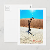 Landschap Sossusvlei Briefkaart (Voorkant / Achterkant)
