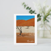 Landschap Sossusvlei Briefkaart (Staand voorkant)