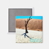 Landschap Sossusvlei Magneet (Voorkant / Achterkant)