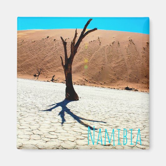 Landschap Sossusvlei Magneet (Voorkant)