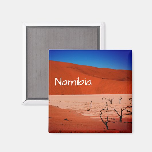 Landschap Sossusvlei Magneet (Voorkant / Achterkant)