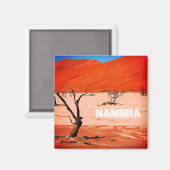 Landschap Sossusvlei Magneet (Voorkant / Achterkant)