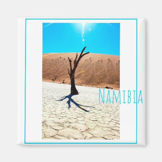 Landschap Sossusvlei Magneet (Voorkant)