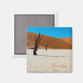 Landschap Sossusvlei Magneet (Voorkant / Achterkant)