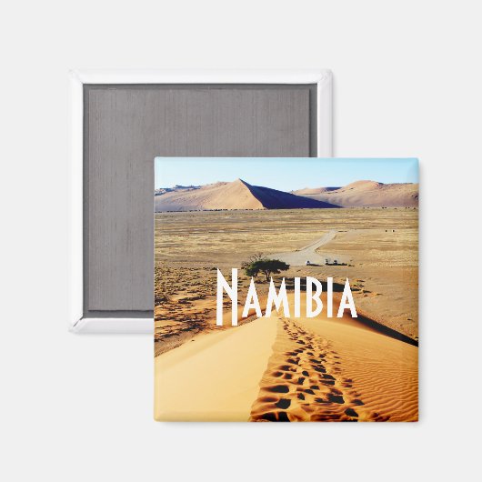 Landschap Sossusvlei Magneet (Voorkant / Achterkant)