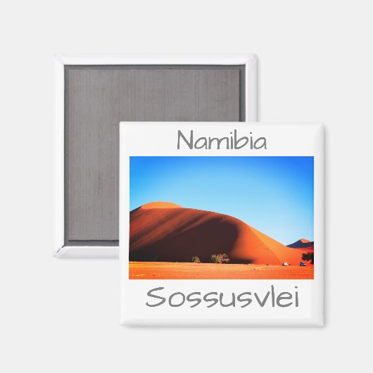 Landschap Sossusvlei Magnet Namibia Sand Dunes (Voorkant / Achterkant)