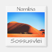 Landschap Sossusvlei Magnet Namibia Sand Dunes (Voorkant)
