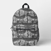 Landschap Southwest-woestijn Bedrukte Rugzak (Voorkant)