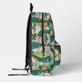 Landschap Southwest-woestijn Bedrukte Rugzak (Links)