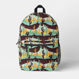 Landschap Southwest-woestijn Bedrukte Rugzak